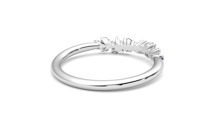 Taylor & Hart Alba Wedding Ring 360 degree image 13