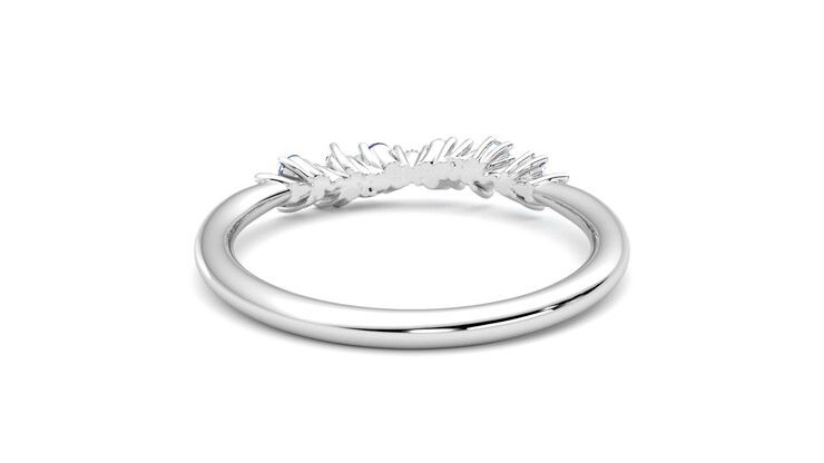 Taylor & Hart Alba Wedding Ring 360 degree image 15