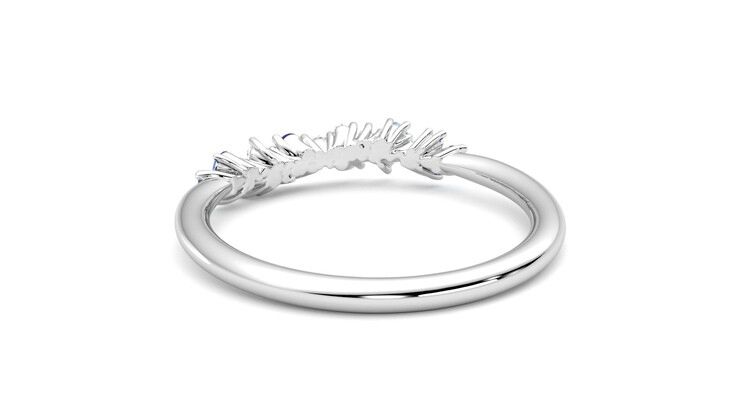 Taylor & Hart Alba Wedding Ring 360 degree image 16