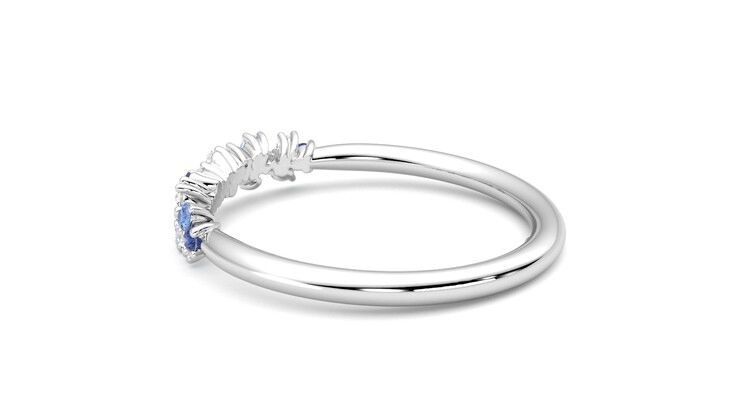 Taylor & Hart Alba Wedding Ring 360 degree image 19