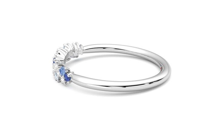 Taylor & Hart Alba Wedding Ring 360 degree image 20