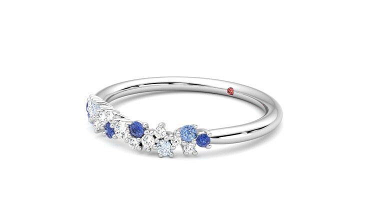 Taylor & Hart Alba Wedding Ring 360 degree image 24
