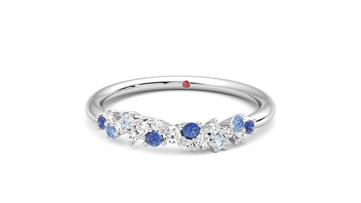 Taylor & Hart Alba Wedding Ring 360 degree image 28
