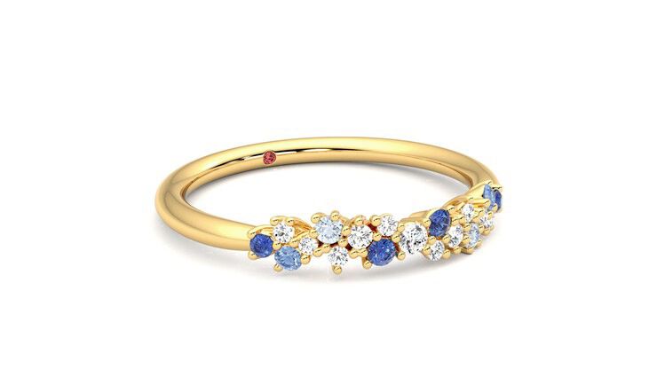 Taylor & Hart Alba Wedding Ring 360 degree image 5