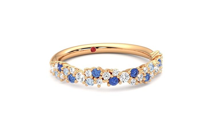 Taylor & Hart Alba Wedding Ring 360 degree image 4