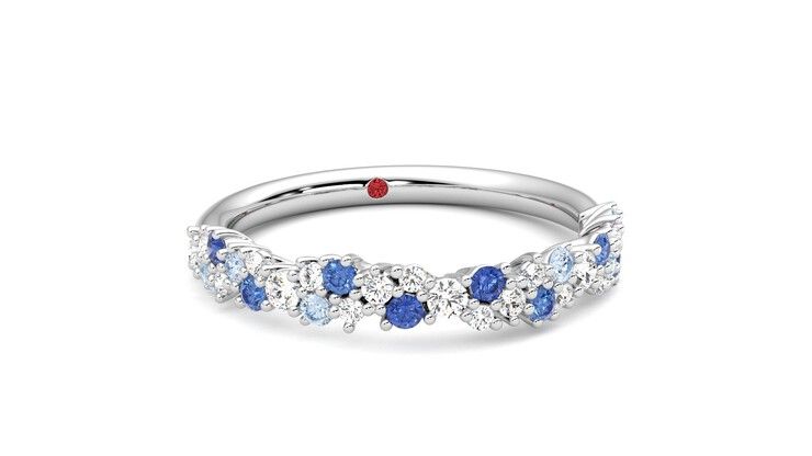 Taylor & Hart Alba Wedding Ring 360 degree image 3