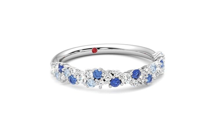 Taylor & Hart Alba Wedding Ring 360 degree image 4