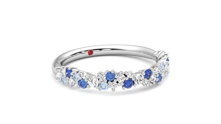 Taylor & Hart Alba Wedding Ring 360 degree image 5