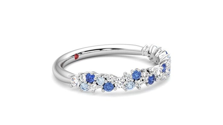 Taylor & Hart Alba Wedding Ring 360 degree image 7
