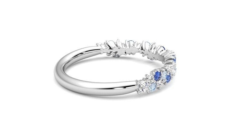 Taylor & Hart Alba Wedding Ring 360 degree image 11