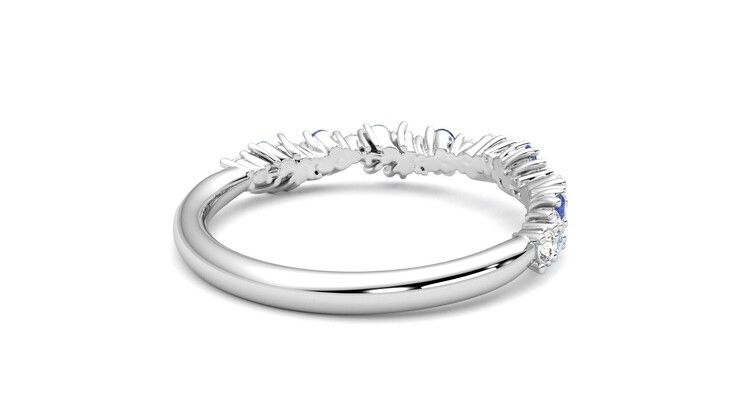 Taylor & Hart Alba Wedding Ring 360 degree image 13