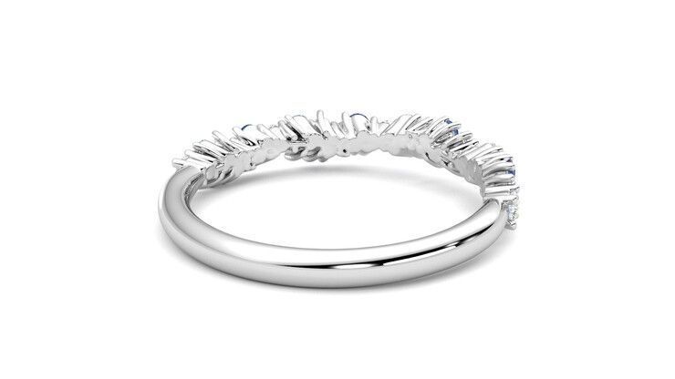 Taylor & Hart Alba Wedding Ring 360 degree image 14