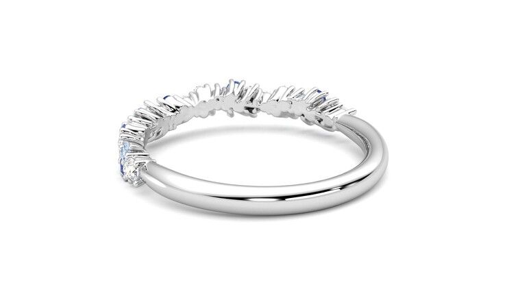 Taylor & Hart Alba Wedding Ring 360 degree image 17