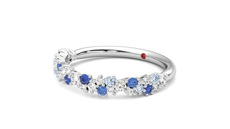 Taylor & Hart Alba Wedding Ring 360 degree image 24