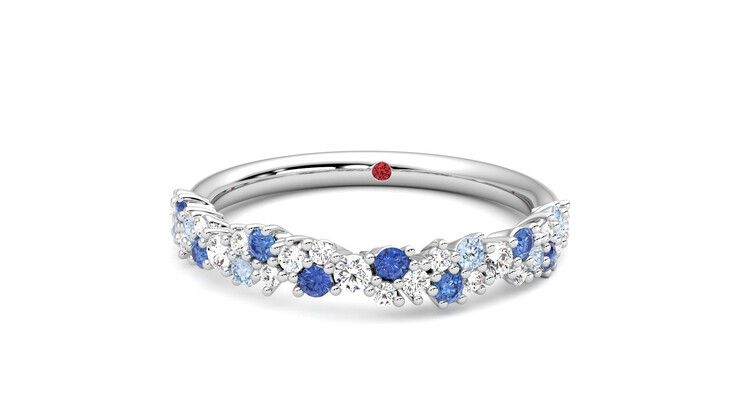Taylor & Hart Alba Wedding Ring 360 degree image 28