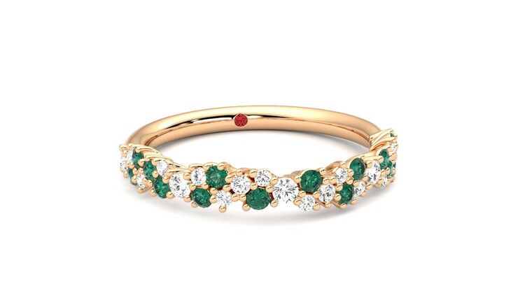 Taylor & Hart Alba Wedding Ring 360 degree image 3