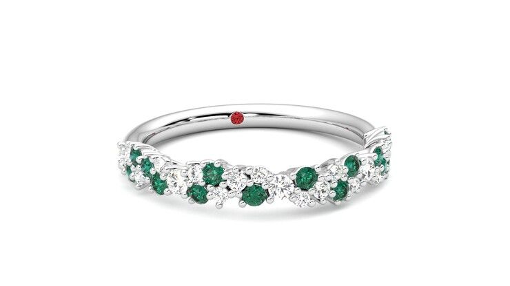 Taylor & Hart Alba Wedding Ring 360 degree image 3