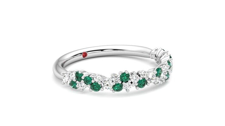 Taylor & Hart Alba Wedding Ring 360 degree image 6