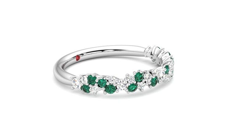 Taylor & Hart Alba Wedding Ring 360 degree image 7