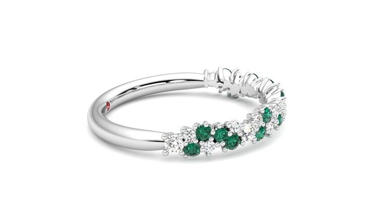 Taylor & Hart Alba Wedding Ring 360 degree image 9