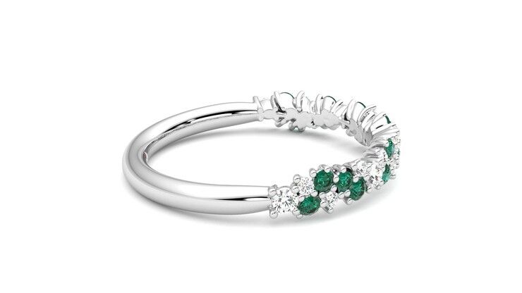 Taylor & Hart Alba Wedding Ring 360 degree image 10