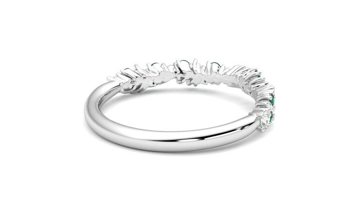 Taylor & Hart Alba Wedding Ring 360 degree image 13