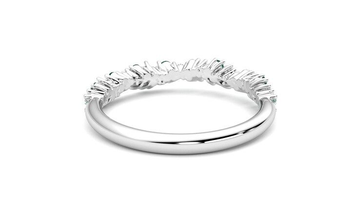 Taylor & Hart Alba Wedding Ring 360 degree image 15