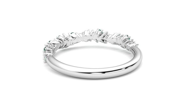 Taylor & Hart Alba Wedding Ring 360 degree image 16