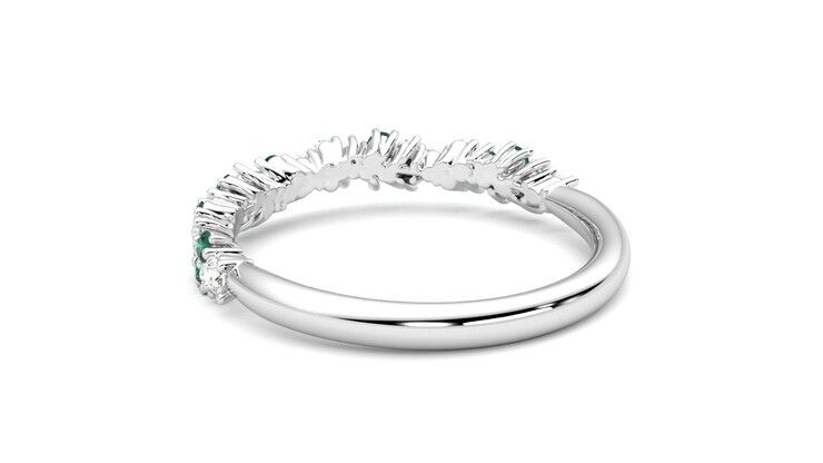 Taylor & Hart Alba Wedding Ring 360 degree image 17