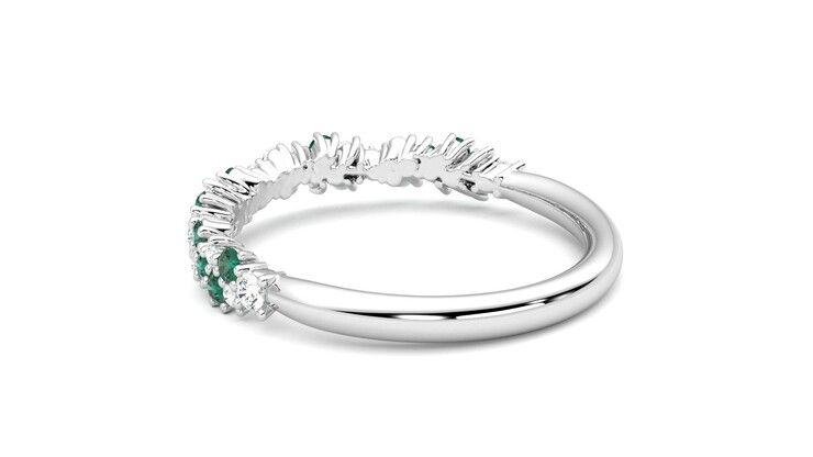 Taylor & Hart Alba Wedding Ring 360 degree image 18