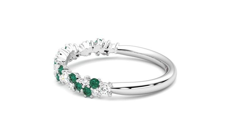 Taylor & Hart Alba Wedding Ring 360 degree image 20
