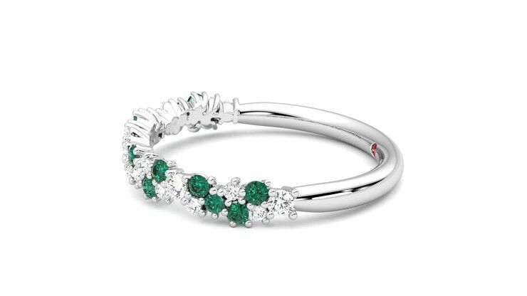 Taylor & Hart Alba Wedding Ring 360 degree image 21