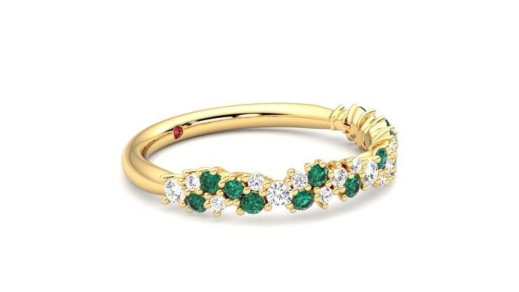 Taylor & Hart Alba Wedding Ring 360 degree image 7