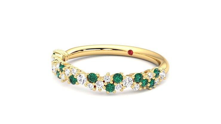 Taylor & Hart Alba Wedding Ring 360 degree image 25