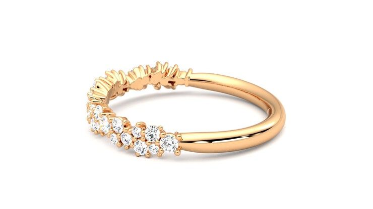 Taylor & Hart Alba Wedding Ring 360 degree image 20