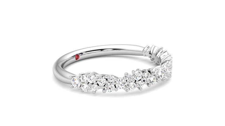 Taylor & Hart Alba Wedding Ring 360 degree image 7