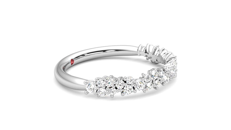 Taylor & Hart Alba Wedding Ring 360 degree image 8