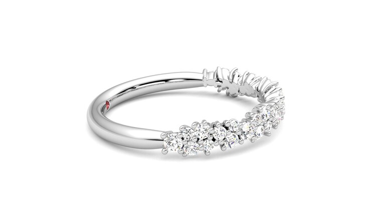 Taylor & Hart Alba Wedding Ring 360 degree image 9