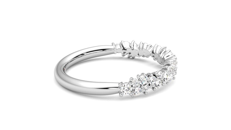 Taylor & Hart Alba Wedding Ring 360 degree image 10