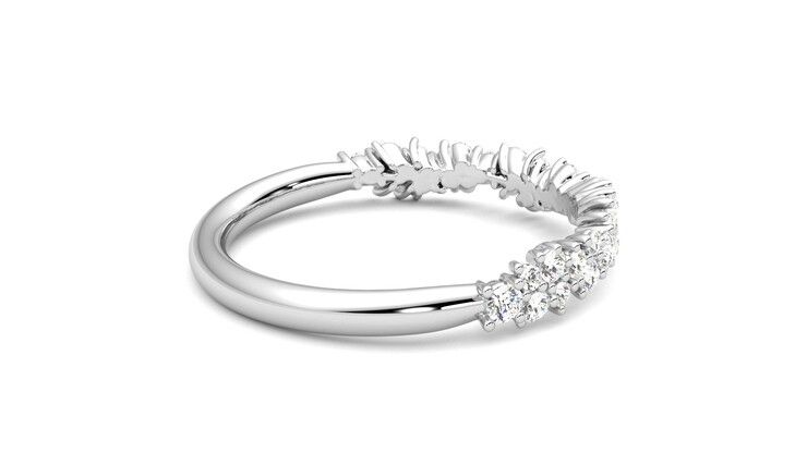 Taylor & Hart Alba Wedding Ring 360 degree image 11