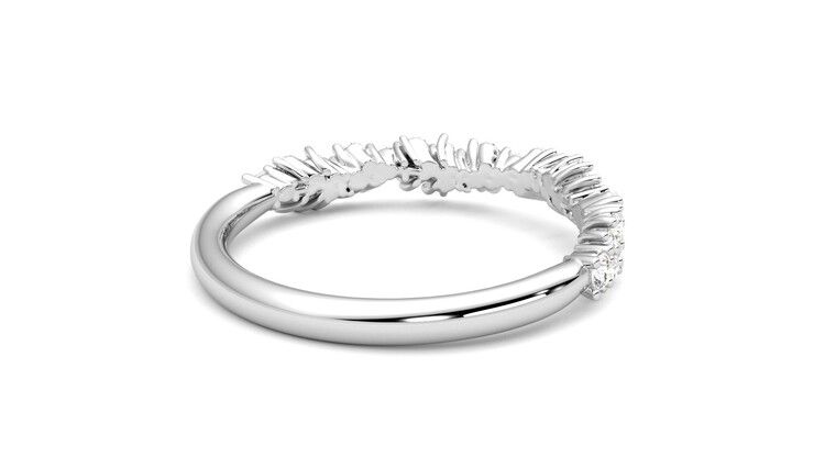 Taylor & Hart Alba Wedding Ring 360 degree image 13