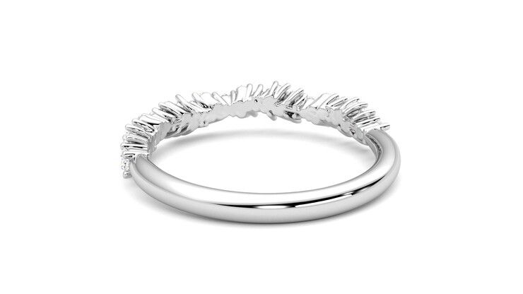 Taylor & Hart Alba Wedding Ring 360 degree image 16