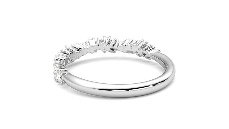 Taylor & Hart Alba Wedding Ring 360 degree image 17