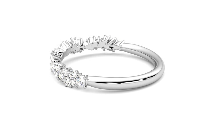 Taylor & Hart Alba Wedding Ring 360 degree image 19