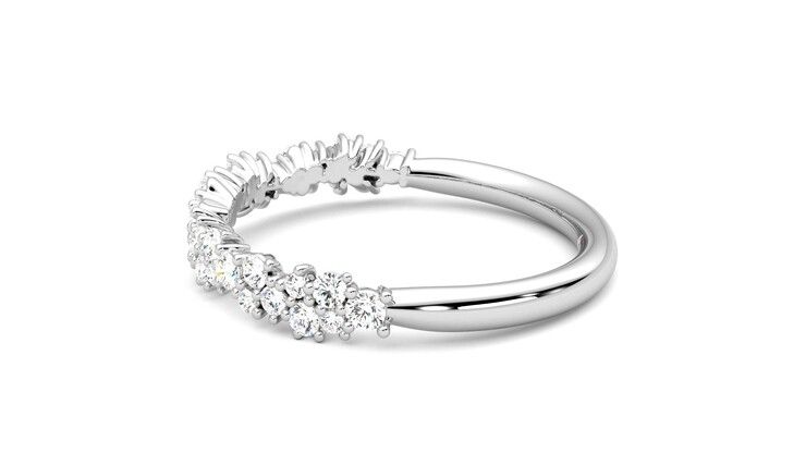 Taylor & Hart Alba Wedding Ring 360 degree image 20