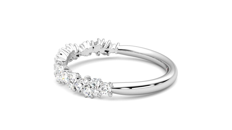 Taylor & Hart Alba Wedding Ring 360 degree image 20