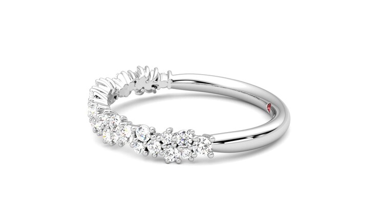 Taylor & Hart Alba Wedding Ring 360 degree image 21