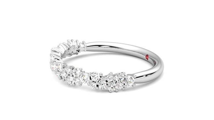Taylor & Hart Alba Wedding Ring 360 degree image 22