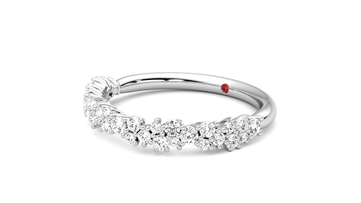 Taylor & Hart Alba Wedding Ring 360 degree image 24