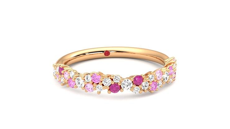 Taylor & Hart Alba Wedding Ring 360 degree image 3